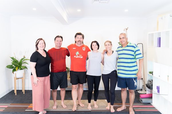 Private Group yoga class Brisbane